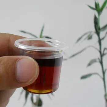 

1000pcs High quality transparent disposable small cup 20ml mini water coffee tea drink taste plastic cups business household