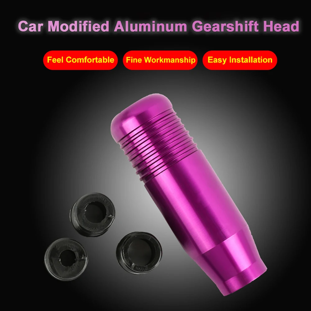 

Universal Car Aluminum Manual Gear Shift Knob Stick Manual Transmission Gearstick Lever Shifter Knob Car Modification Supplies