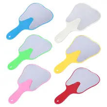 5 цветов, милое ручное зеркало в форме зуба, чистые зеркала, небьющееся стоматологическое зеркало для пациента, инструмент для проверки рта