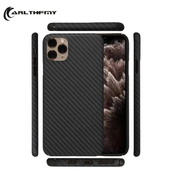 

0.7mm Ultra Thin For iPhone 11 Case Anti-fall Full Protective Carbon Fiber Case Cover For iPhone SE 2020 7 8 XS Max 11 Pro shell