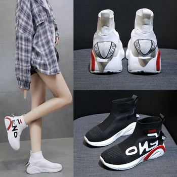 

2019High top Women Sneakers Scarpe alte da donna Hoge damesschoenen zapatos de mujer Women casual shoes Hoge schoenen voor dames