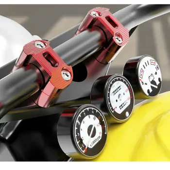 

2PCS 1in Motorcycle Handlebar Riser For Scoote Chopper 28mm Mount Clamp Adapter