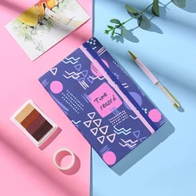 

Hard Cover Squared Notebook Grid Planner Journal