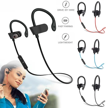 

Wireless Bluetooth sports headset fashion comfortable earphone CVC 6.0 intelligent noise reduction built in HD sensitive microph