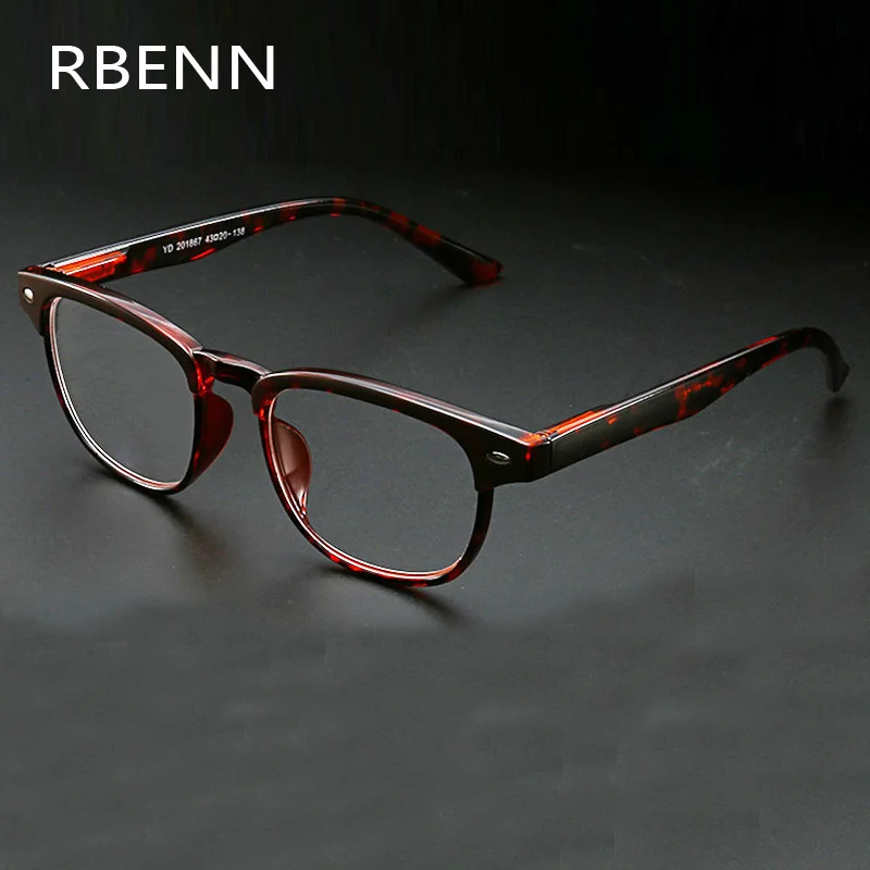 

RBENN Brand Designer Classic Reading Glasses Men Women Presbyopia Eyeglasses with Diopter +1.25 1.75 2.25 2.5 2.75 3.25 3.75 5.0