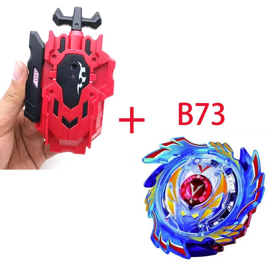 Волчок Beyblade BURST B-34 B-75 с пусковым устройством Bayblade Bey blade металл пластик Fusion 4D Подарочные игрушки для детей - Цвет: B73