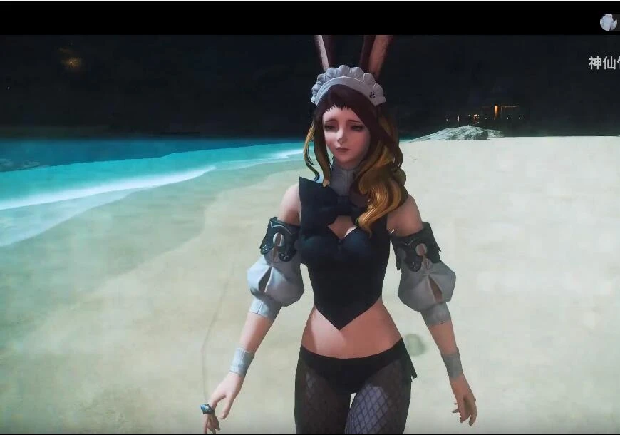 Irelia H Store Ff14 Costume Final Fantasy Xiv Gold Saucer Bunny Girl Cosplay Costum Sexy Costume Custom Made Size Game Costumes Aliexpress