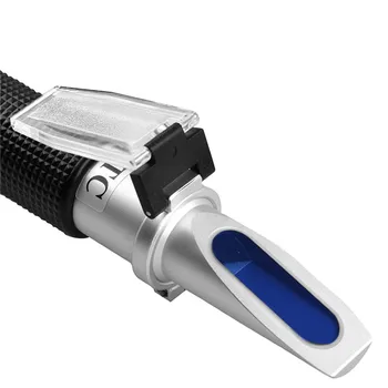 

Booyah Handheld Aqua System 0-40% Salinity Marine Aquarium Optical Refractometer ATC Portable Seawater Specific Gravity Meter