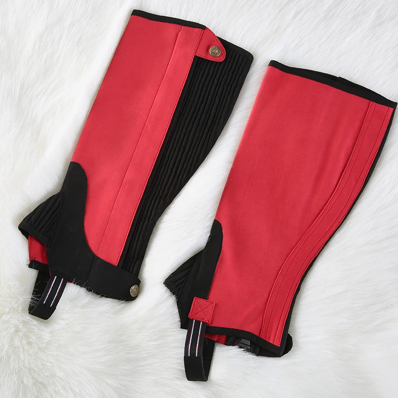 Equestrian Leggings Horse Riding Boots Cover Adults Children Leg-protector Equitation Equipement Cheval Rider boots cover 6