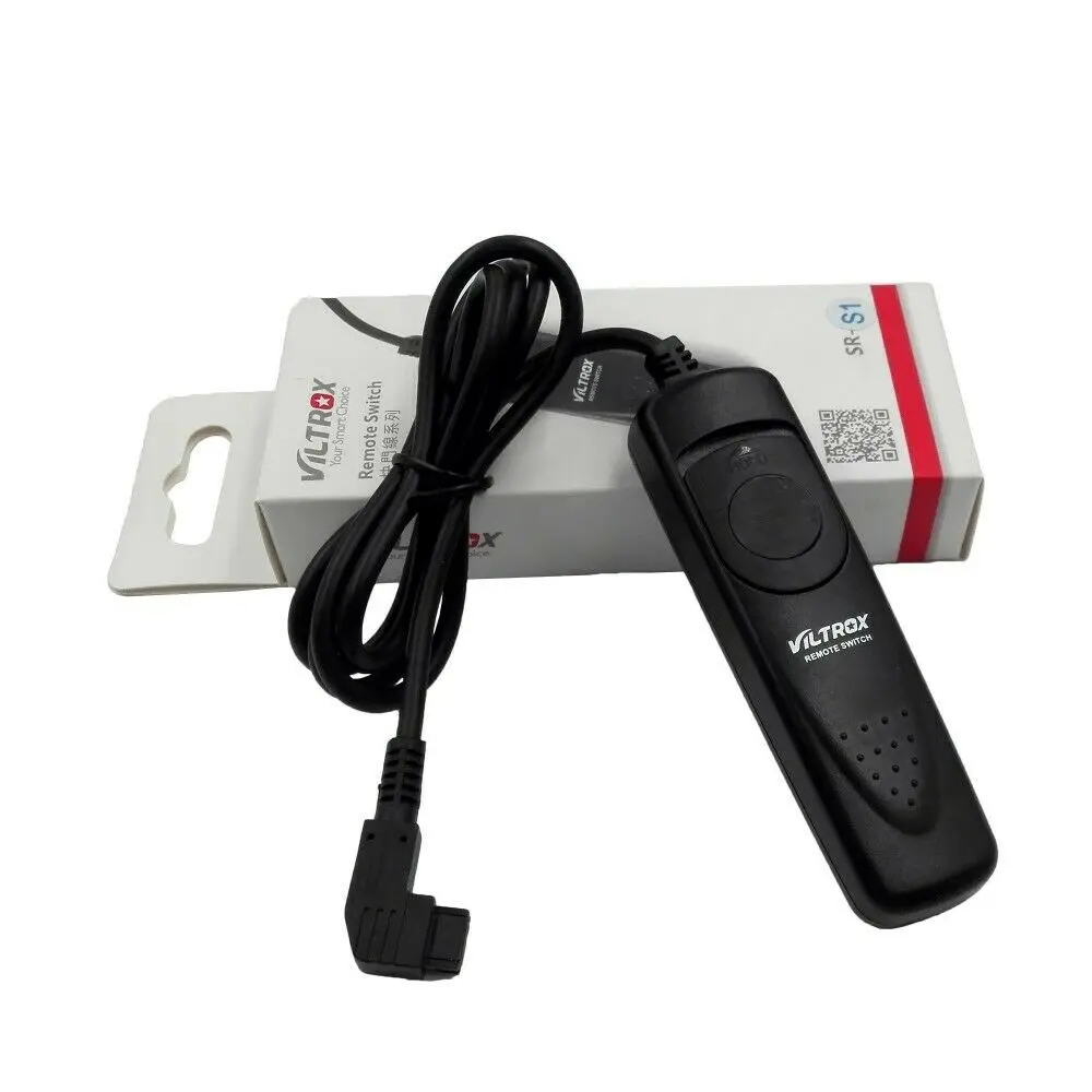 SR-S1 Viltrox SR-C1 C3 N1 N3 E2 S1 P1R90 дистанционный переключатель спуска затвора для Canon nikon sony olympus fujifil 500d 5d mark iv d90 d3 e30 - Цвет: SR-S1