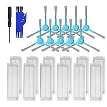 

Main Roller Brush Side Brushes Filter Mop Cloth Comb Main Brush Cover for Conga 3490 Sweeping Robot Vacuum Cleaner Accessories