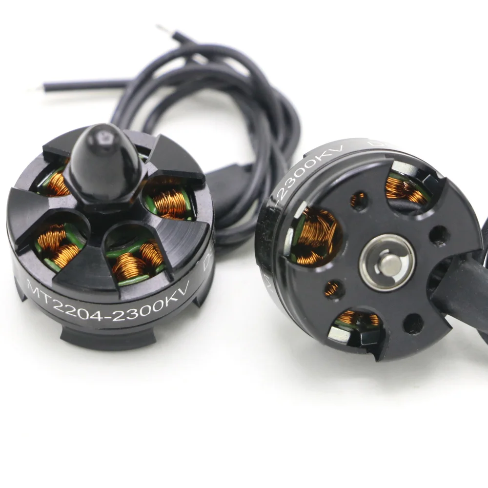 4 компл./лот MT2204 2204 2300KV бесщеточный двигатель 2-3S вращение по часовой стрелке и