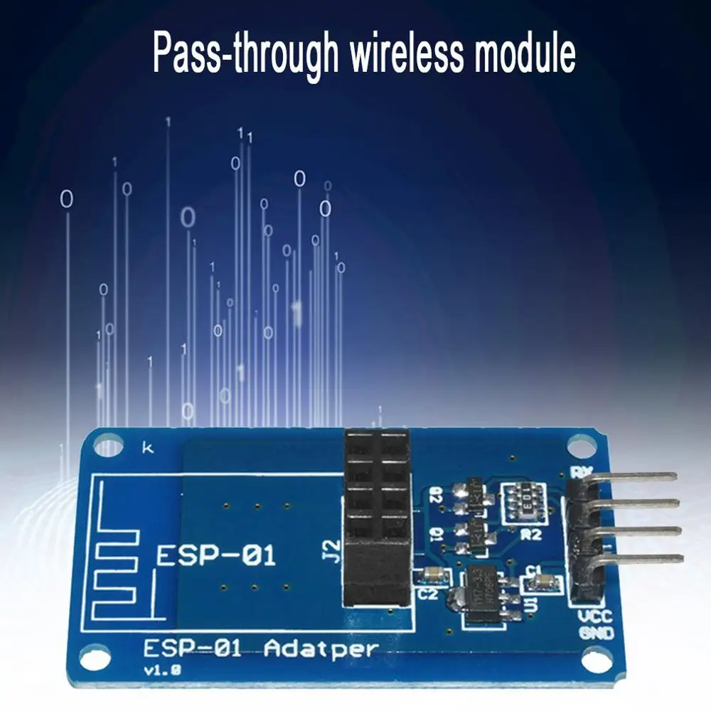 Esp-01 адаптер Esp8266 серийный Wifi беспроводной модуль 3,3 В 5 в беспроводной модуль Esp-01 Wi-Fi модульный переходник модуль