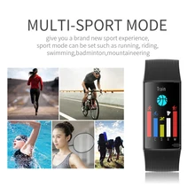 Спортивный Браслет Фитнес Регистраторы шагомер Водонепроницаемый Heart Rate Monitor часы с несколькими спортивных режимов Смарт-часы для детей и взрослых