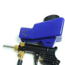 Небольшой портативный гравитационный Пескоструйный пистолет пневматический небольшой Пескоструйный Аппарат Регулируемый пневматический Пескоструйный набор