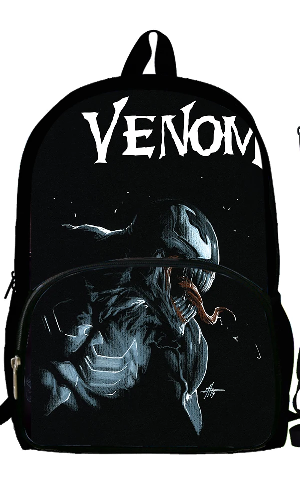 D9235 Venom, школьная сумка, набор, Череп, школьный рюкзак, мужской, Подростковый, для мальчиков, рюкзак, Детская сумка через плечо, Mochila Escolar - Цвет: D9235