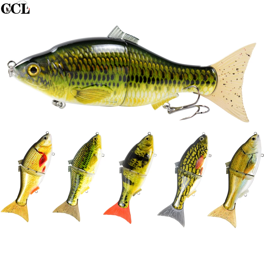

6 inch 51 g Glide Shad Swim Bait Hard Plastic Real Colors Floating Glider Fishing Lures