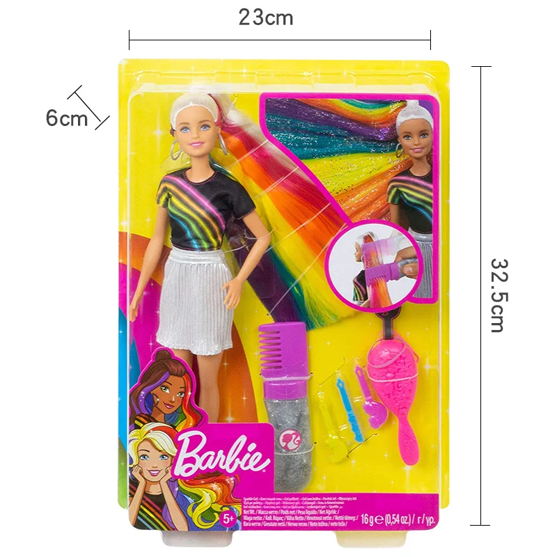 Оригинальные куклы Барби бренд Радуга ассортимент модница девушка Рок Мода Стиль Дети подарок на день рождения bonecas Игрушки для девочек