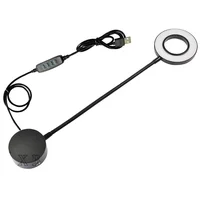 LED Desk Lamp 5W Eye-protected USB Table Lamp Clip On Light with Switch 9-Levels Brighness & 3-Levels Colors For Reading Working 1
