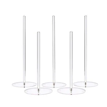 

1x Acrylic Donut Transparent Display Stand For Wedding Birthday Party Home