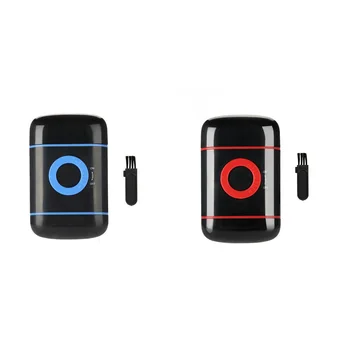 

Reciprocating Shaving Machine Men Portable Electric Beard Trimmer Titanium Foil Shaver