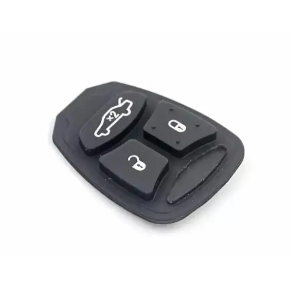 3 кнопки большой резиновый кнопочный коврик для Chrysler 3B Key pad для Dodge автомобиля дистанционного ключа чехлы