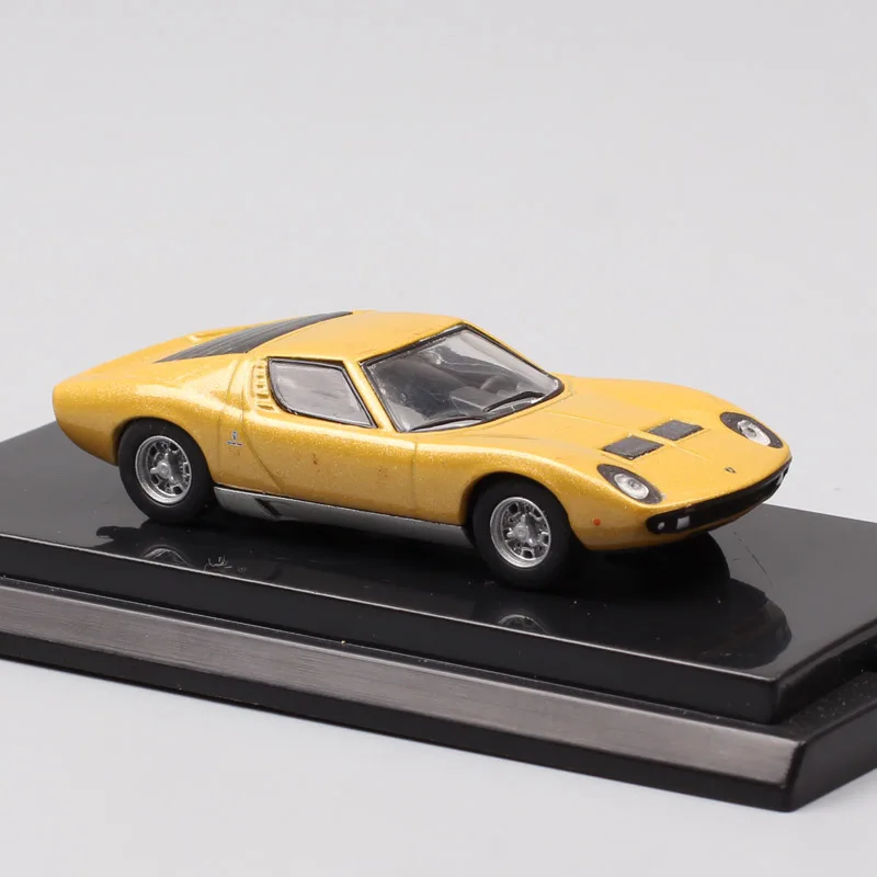 Бренды 1/64 весы kyosho mini mura p400 суперкар металл, полученный литьем под давление и игрушечный транспорт автомобиль игрушка модель автомобиля эскизы Мальчики Дети золото