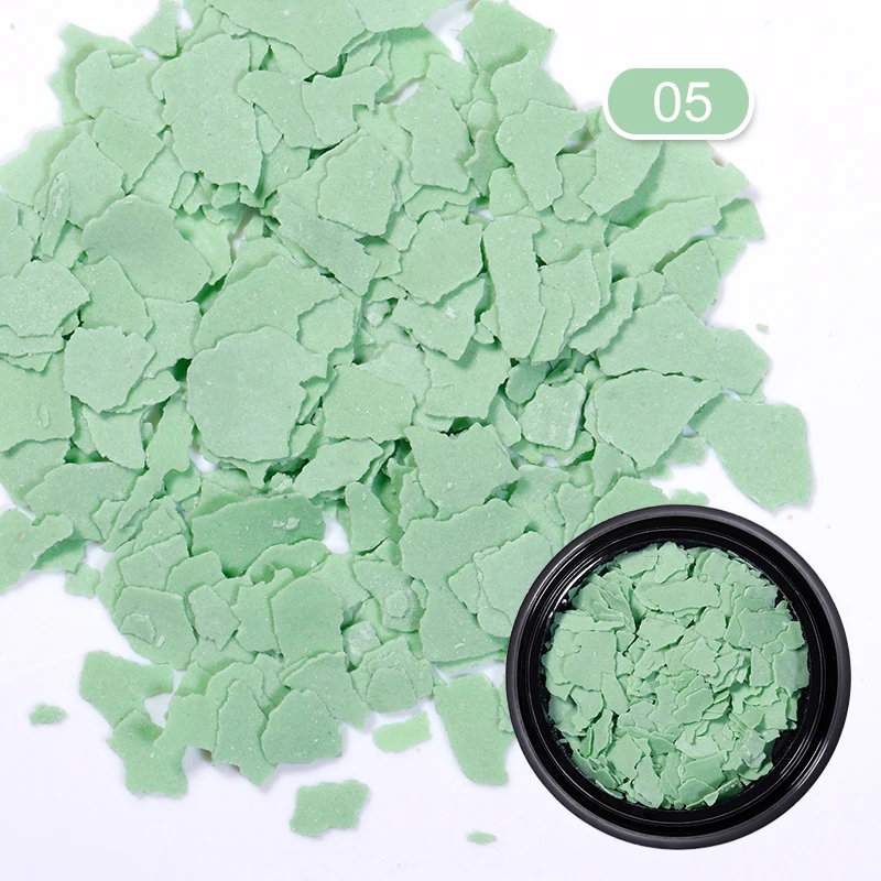 

1 Box Gradient Flake Nail Glitter Hexagon Hololic Sequins Powder 3D Manicure Nail Art Paillettes Decoration Tips