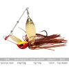 TSURINOYA Buzzbait Metal Spoon Jig Fishing Lure brand 7g/10g Spinner Bait with Brass Swimbait Bass 1PCS ► Photo 2/6