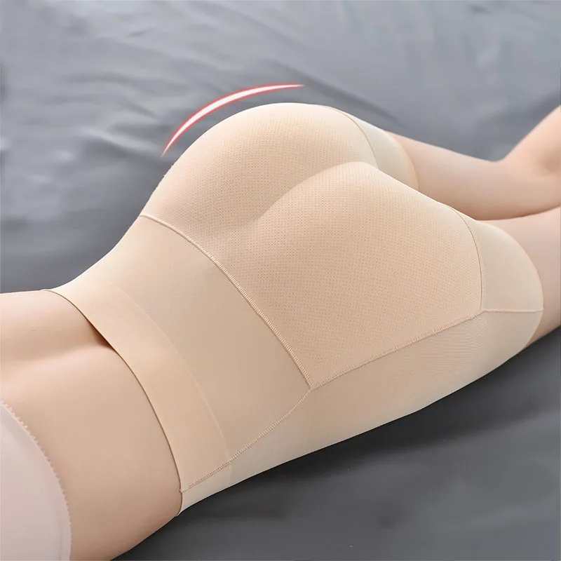 

Женское Корректирующее нижнее белье для коррекции фигуры, мягкие трусики с эффектом пуш-ап