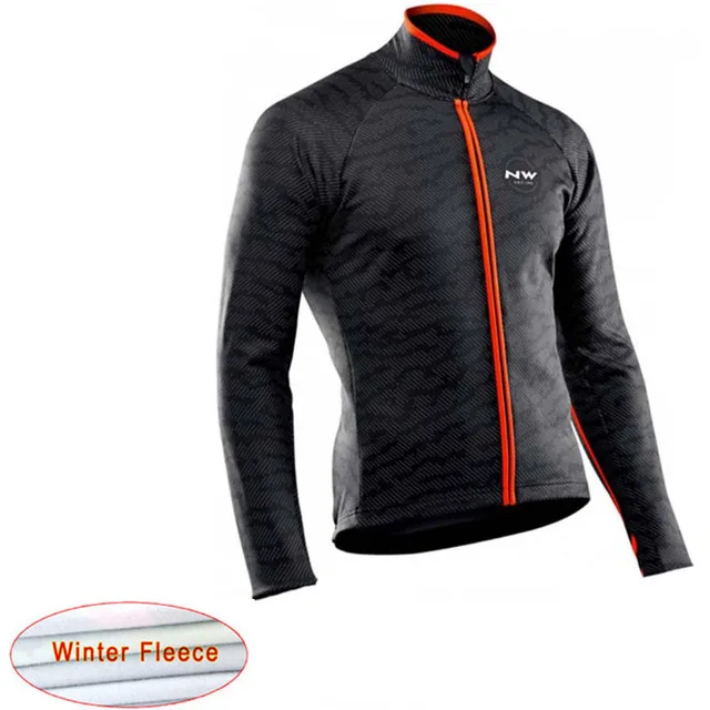 NW Pro equipo hombres ciclismo chaquetas invierno térmico polar Jersey bicicleta ciclido MTB bicicleta ropa - Цвет: 14