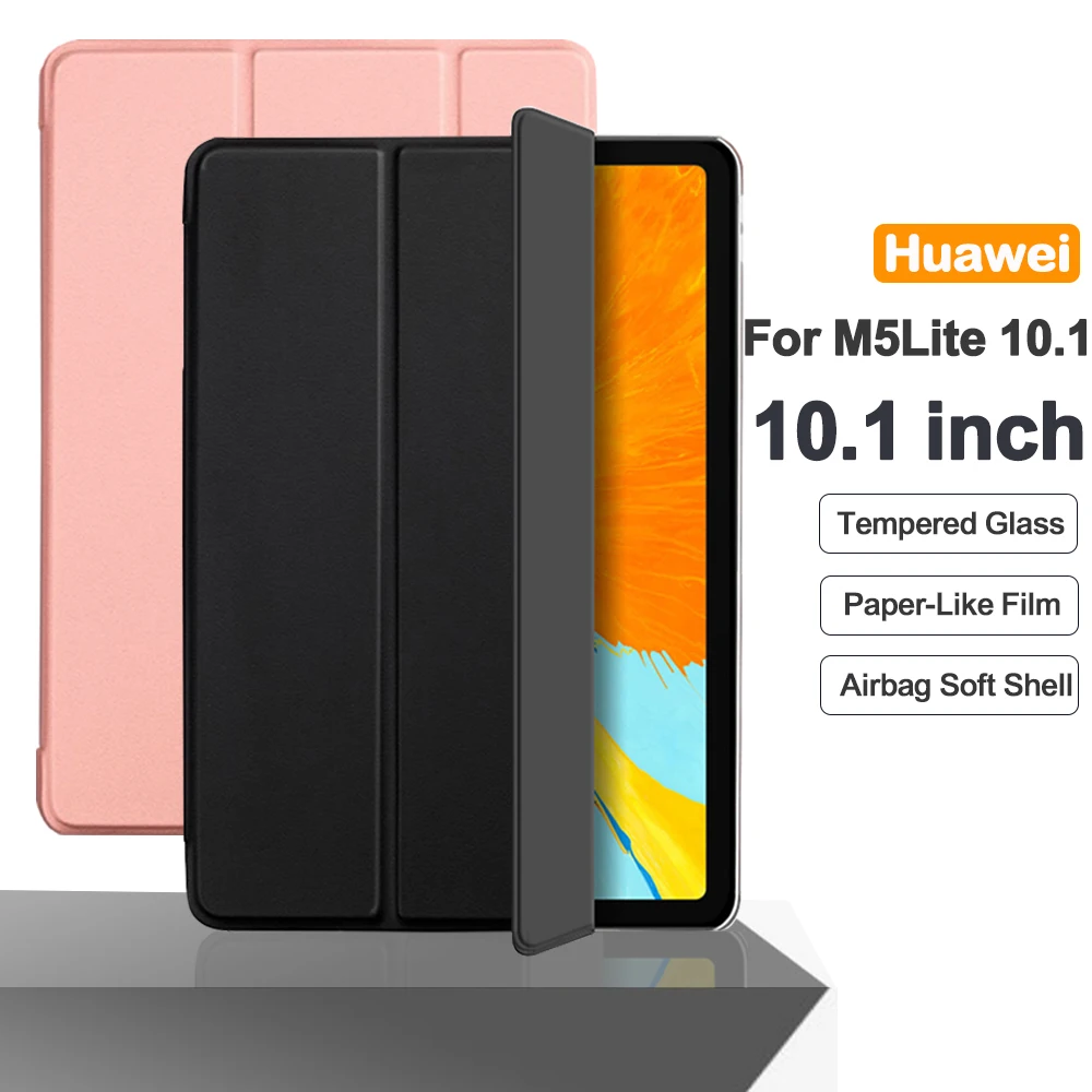 Custodia per Tablet Flip per Huawei MediaPad M5 Lite 10 10.1 ''custodia in  pelle PU Funda Smart per m5lite 10.1 BAH2-W19 BAH2-L09 Folio Capa -  AliExpress