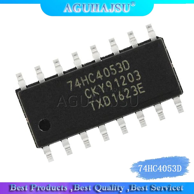 10 шт. 74HC4053D SOP16 74HC4053 SOP SN74HC4053DR SOP-16 HC4053 SMD новый и оригинальный IC |