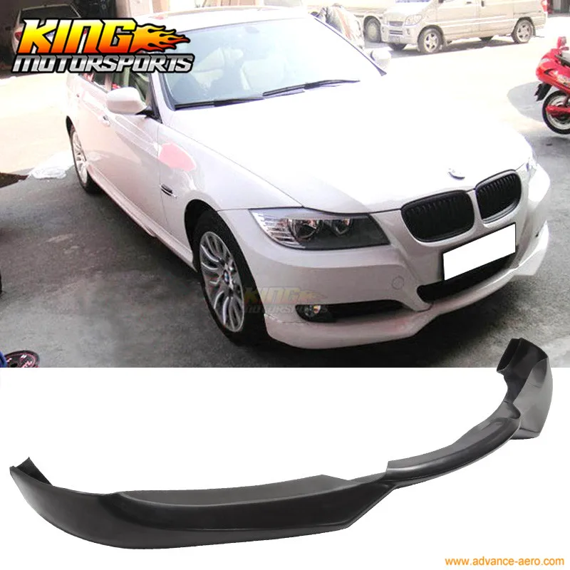 

For 09-12 BMW E90 3-Series LCI PU Urethane Front Bumper Lip Spoiler 328i 335d 335i