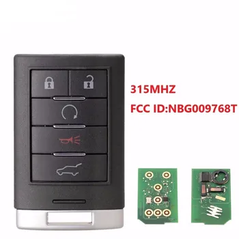 

5 Buttons Remote Car Key 315MHZ for Cadillac SRX 2010 2011 2012 2013 2014 keyless Entry Car Key NBG009768T