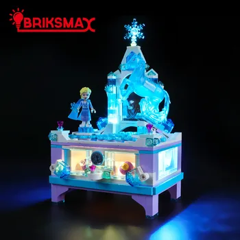 

BriksMax Led Light Kit For 41168 Elsa's Jewelry Box Creation Toys Building Blocks Model Lighting Set