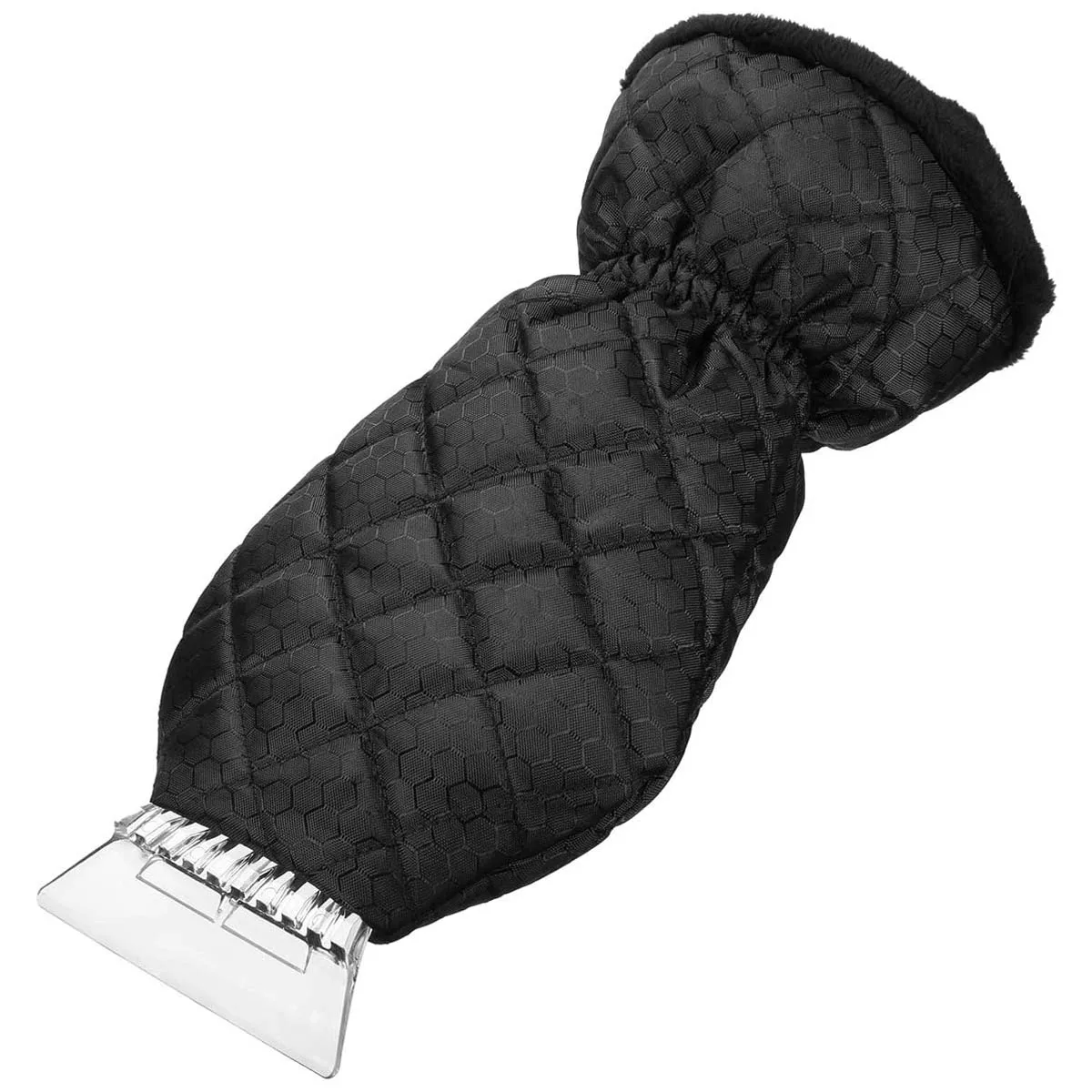Telescopic Adjustable Length Car Ice Scraper With Gloves Snow Shovel Winter Easy To Carry Rotating Brush Head | Дом и сад