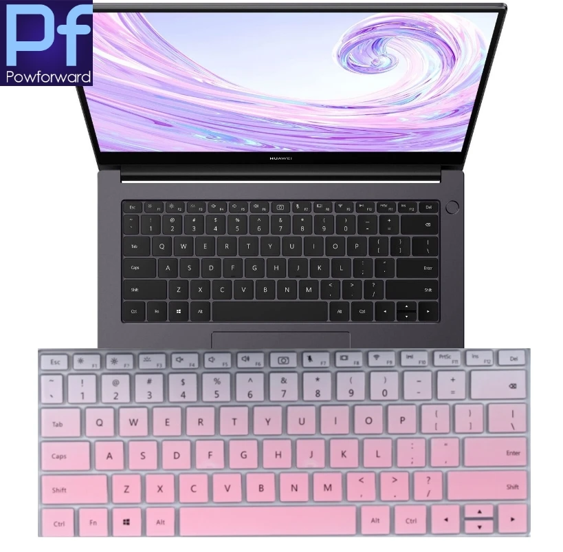 Силиконовый защитный чехол для клавиатуры mate Book D14 2020 HUAWEI MateBook D 14 (R5 3500U/8 GB/512 GB/Linux) |