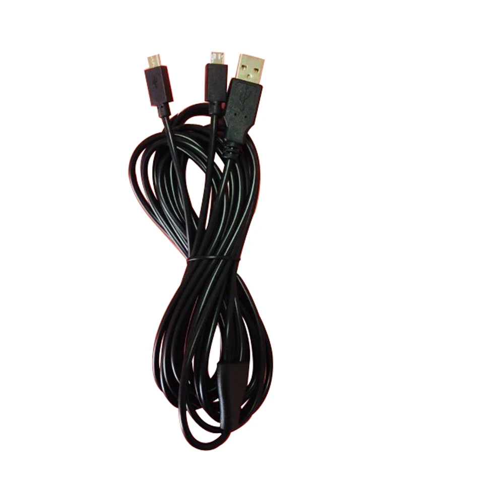 3M 10 футов двойной порт для PS4 Micro usb кабель для зарядки для xbox-one беспроводной контроллер кабель для зарядного устройства