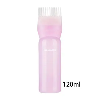 

120ml Pro Salon Hair Care Cleaning Empty Bottles Shampoo Applicator Dispenser Dry Washing Pot Hair Dye Tool Barber Accessories