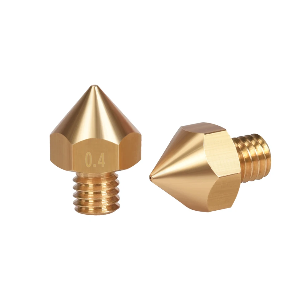 Bocal B1um2 do Biqu-bronze 1.75 0.4 0.5 0.6 0.8 mm Impressora 3d Parte Cabeça de Cópia da Extrusora para o Filamento 1.75 mm 1020 Pcs o