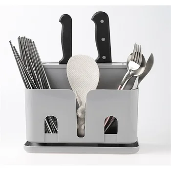 

Kitchen Knife Block Stand Chopsticks Spoon Dryer Cutlery Storage Holder сушилка для столовых приборов Kitchen Utensil Organizer