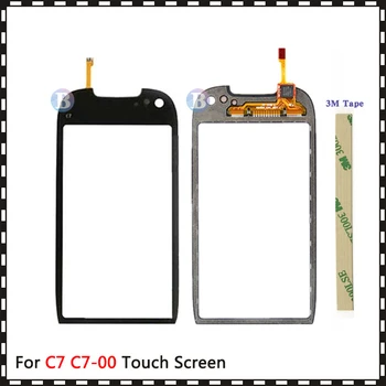

High Quality 3.5" For Nokia C7 C7-00 Touch Screen Digitizer Sensor Outer Front Glass Lens Panel Black