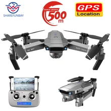 Дрон SG907 gps Дрон камера HD 4k 1080P 5G wifi Двойная камера электронный анти-встряхивание персонаж следящий Квадрокоптер Дрон с камерой