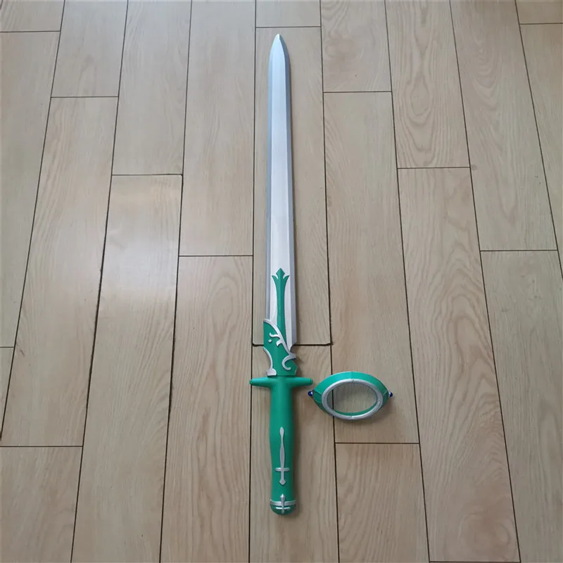 cosplay sao anime jogo espada arte asuna piscando luz espada prop role playing agradável asuna pu arma espada