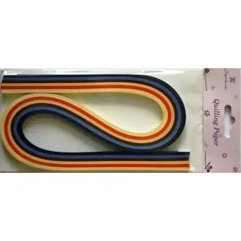 

Qp0312 Quilling paper set, 6 colors, 3mm by 540mm, pack./120 PCs, & GE; (008 assorted)