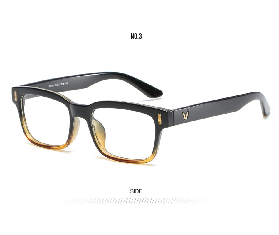 Elbru крутые модные квадратные оптические очки оправа мужские Ретро Винтажные для чтения при миопии женские очки прозрачные очки