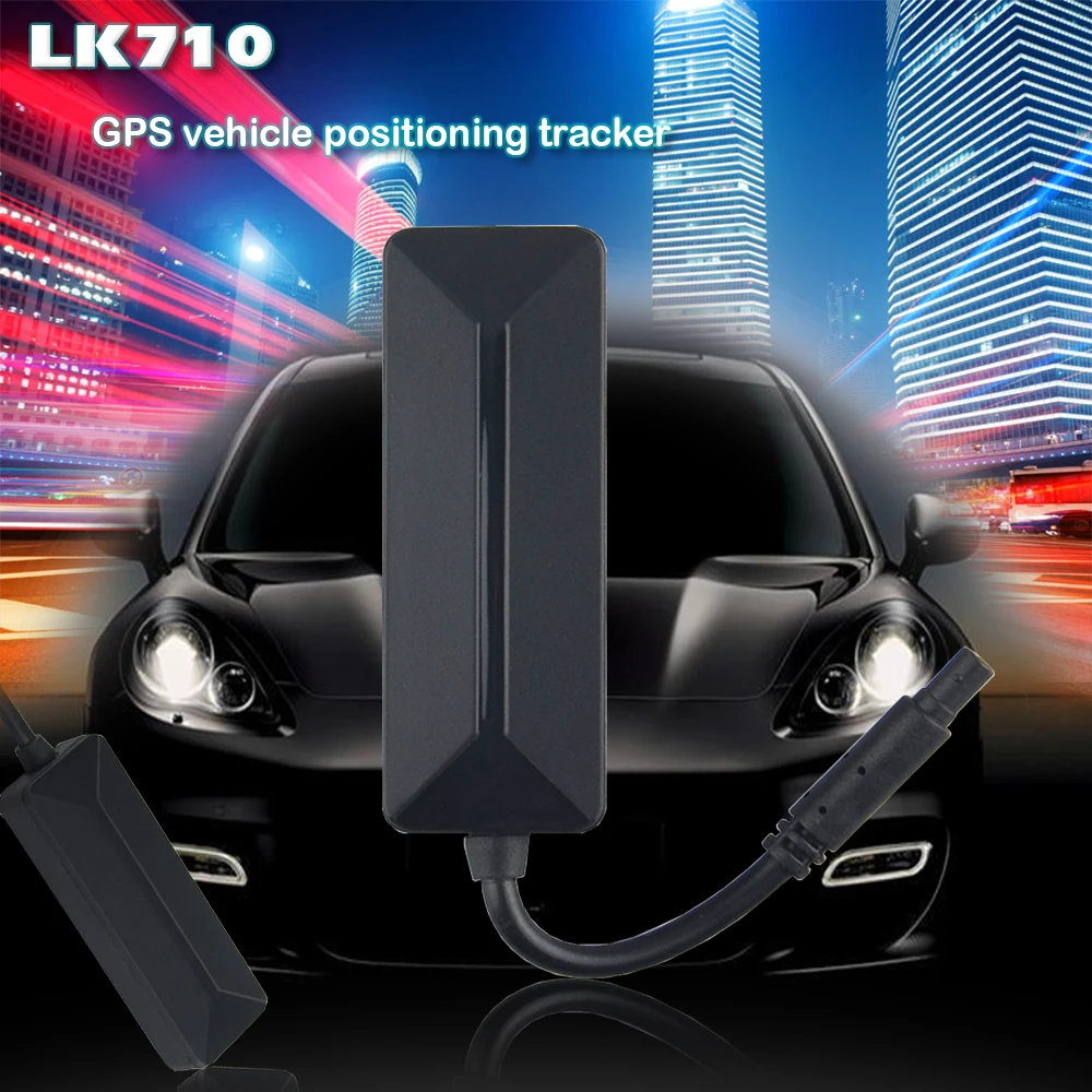 Real-time Tracking Device LK710 Mini GPS Tracker for Vehicle With Geo-fence Cut Oil Remotely Support History Route Playback