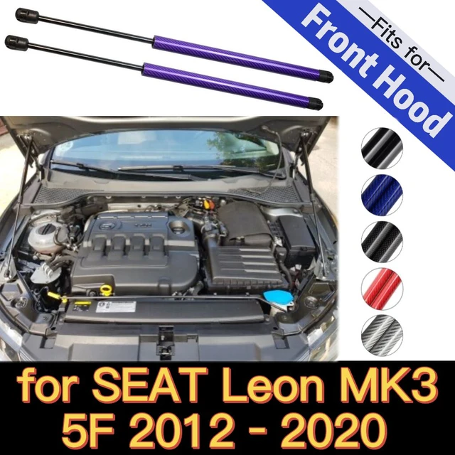 Carbon Fiber Shock Dampers For 2012-2020 Seat Leon Mk3 5f Front
