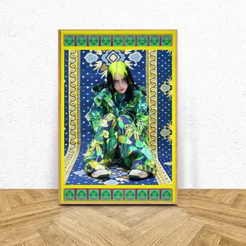 

Billie Eilish Music Poster Canvas Print Wall Art Home Decor No Frame